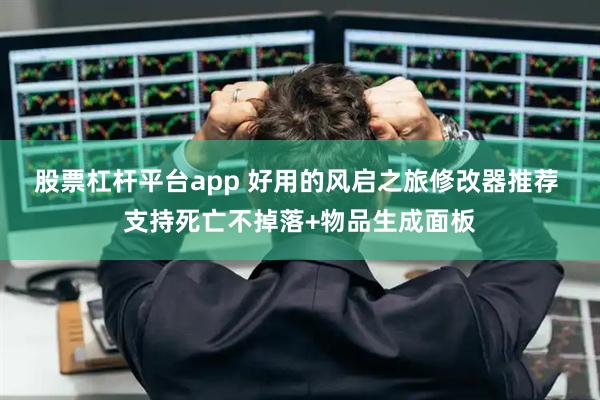 股票杠杆平台app 好用的风启之旅修改器推荐 支持死亡不掉落+物品生成面板